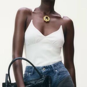 Glenn Martens H&M collab White Tank Top for Women